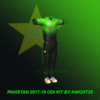 Pakistan 2017-18 Kits