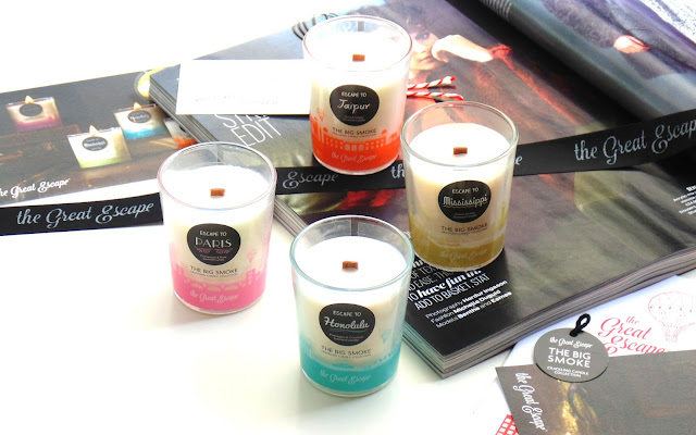 The Great Escape Crackling Candle Collection