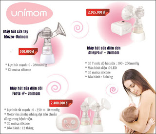 unimom với công nghệ massage giúp bạn phải mái khi dùng