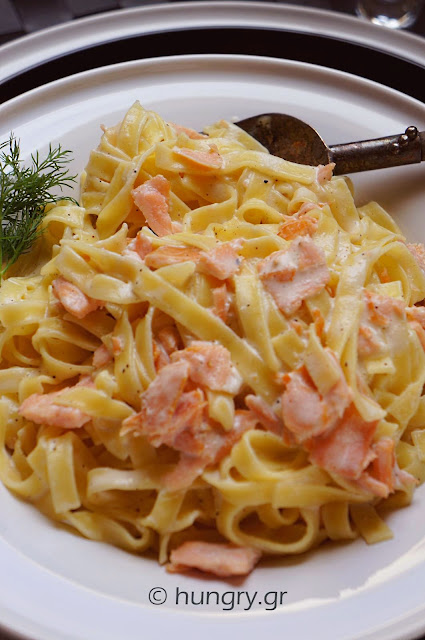 Smoked Salmon Tagliatelle