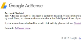 COMMON REASONS FOR ADSENSE ACCOUNT GETS DISABLED