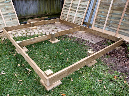 marxy's musing on technology: Ham shed build