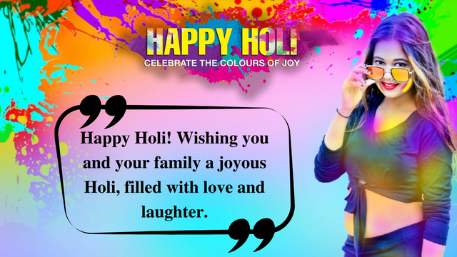 Holi Wishes In English