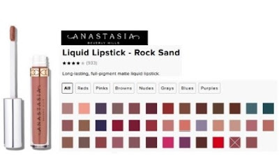 top 2 in rankin Anastasia Beverly Hills Liquid Lipstick with various of colors