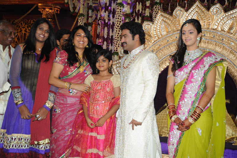 Celebrities  Jr NTR  Pranathi s Marriage film pics