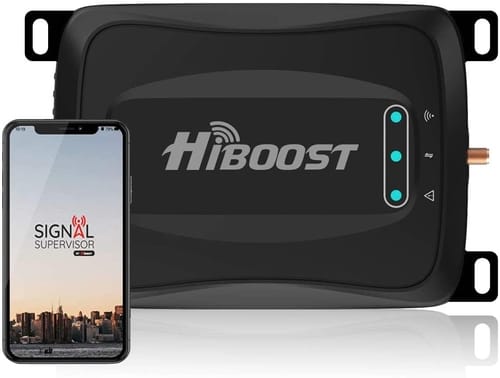 HiBoost Cell Signal Booster for RV SUV Vehicle Van