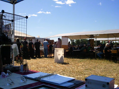 BBQ Lineup at Lanark County Plowing Match