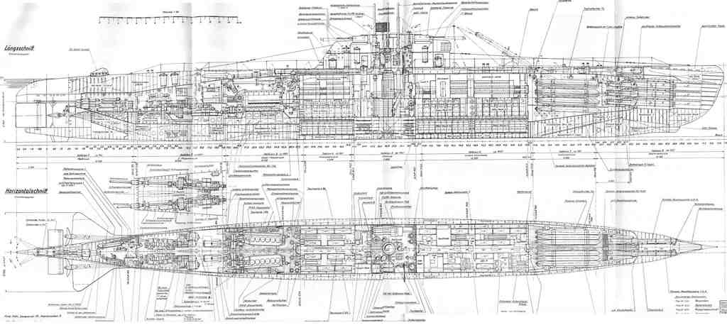 Type xxi u-boat plans  Sepla