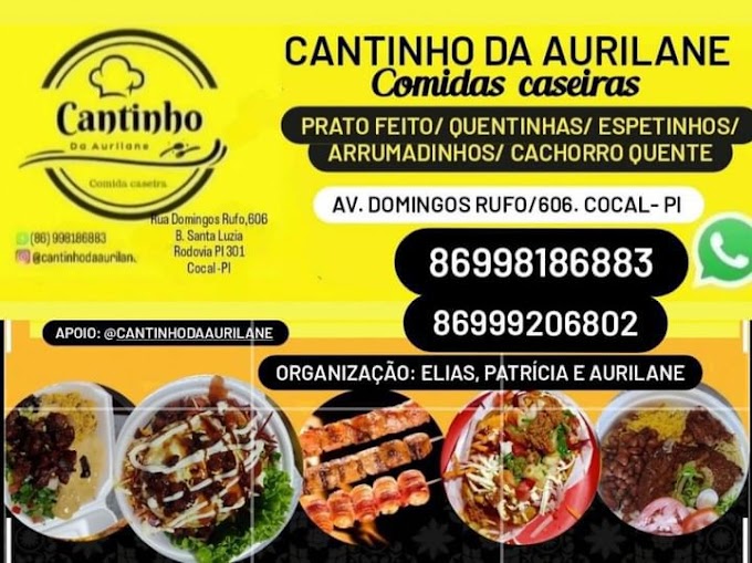 Descubra o Sabor do Cantinho da Aurilane em Cocal-PI