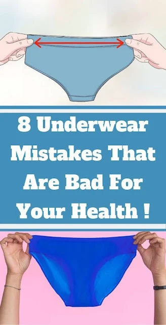 Unhealthy underwear common habits