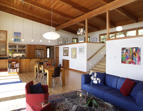 Open Concept Kitchen Living Room