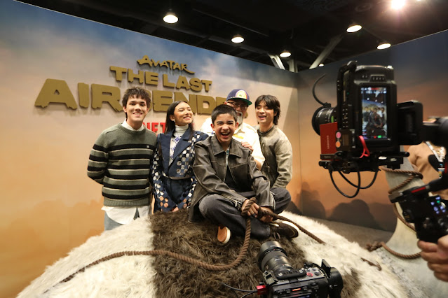 ‘Avatar: The Last Airbender’ stars Ian Ousley, Kiawentiio, Gordon Cormier, Paul Sun-Hyung Lee and, Dallas Liu at FAN EXPO Vancouver. Credit: Mark Yuen Visuals for FAN EXPO Vancouver"