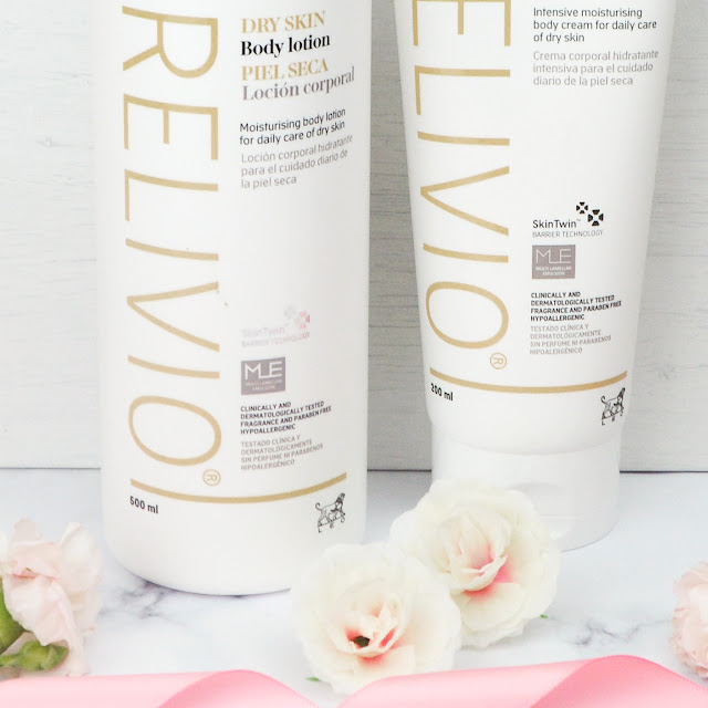 HelloSkin Giveaway - Relivio Dry Skin Body Lotion and Cream