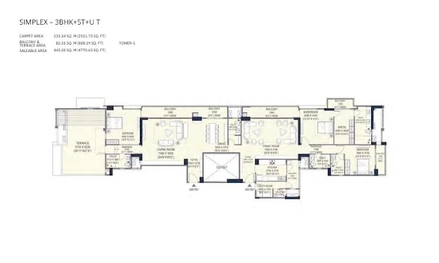 Emaar Urban Oasis 62 Floor Plan