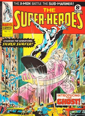 Marvel UK, The Super-Heroes #11, The Silver Surfer