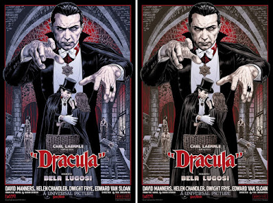 Dracula Screen Print by Chris Weston x Bottleneck Gallery x Vice Press