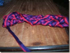 spinning and aunt del's quilt 024