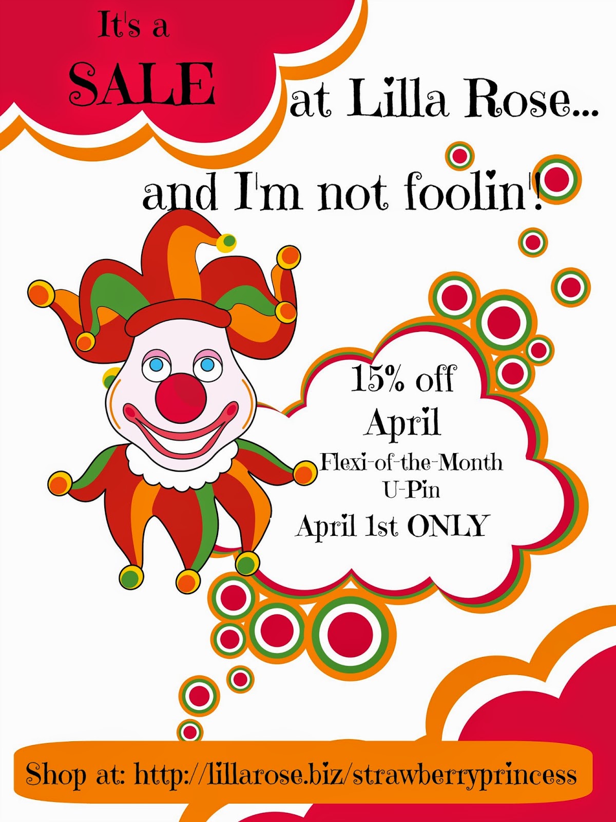 Lilla Rose April 1 sale