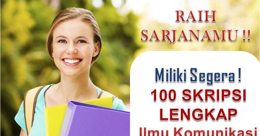 100 Contoh Judul & Skripsi Lengkap Ilmu Komunikasi 