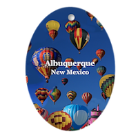 Beautiful Albuquerque hot air balloon skyline & its premier park which holds events like ballooning, sports & concerts. Store: cafepress.com/Albuquerque_NM