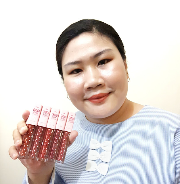 Review Fanbo Choco Rush Lip Cream All Shade