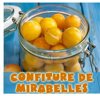 Conserves de prunes de mirabelles