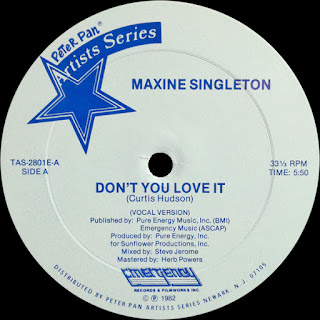 Don't You Love It (Original 12" Mix) - Maxine Singleton