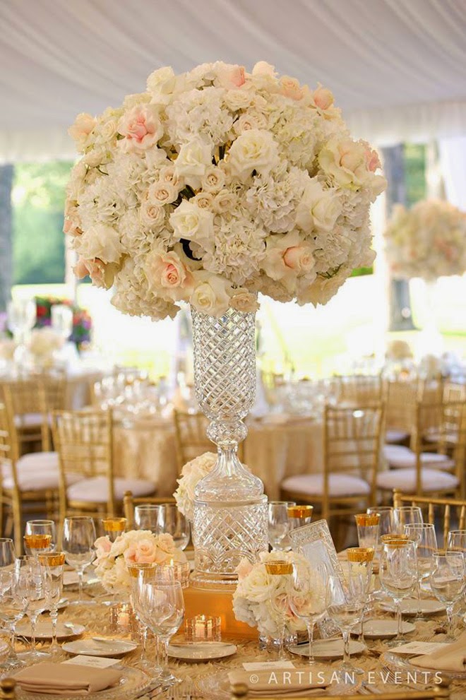 12 Stunning Wedding Centerpieces  crazyforus