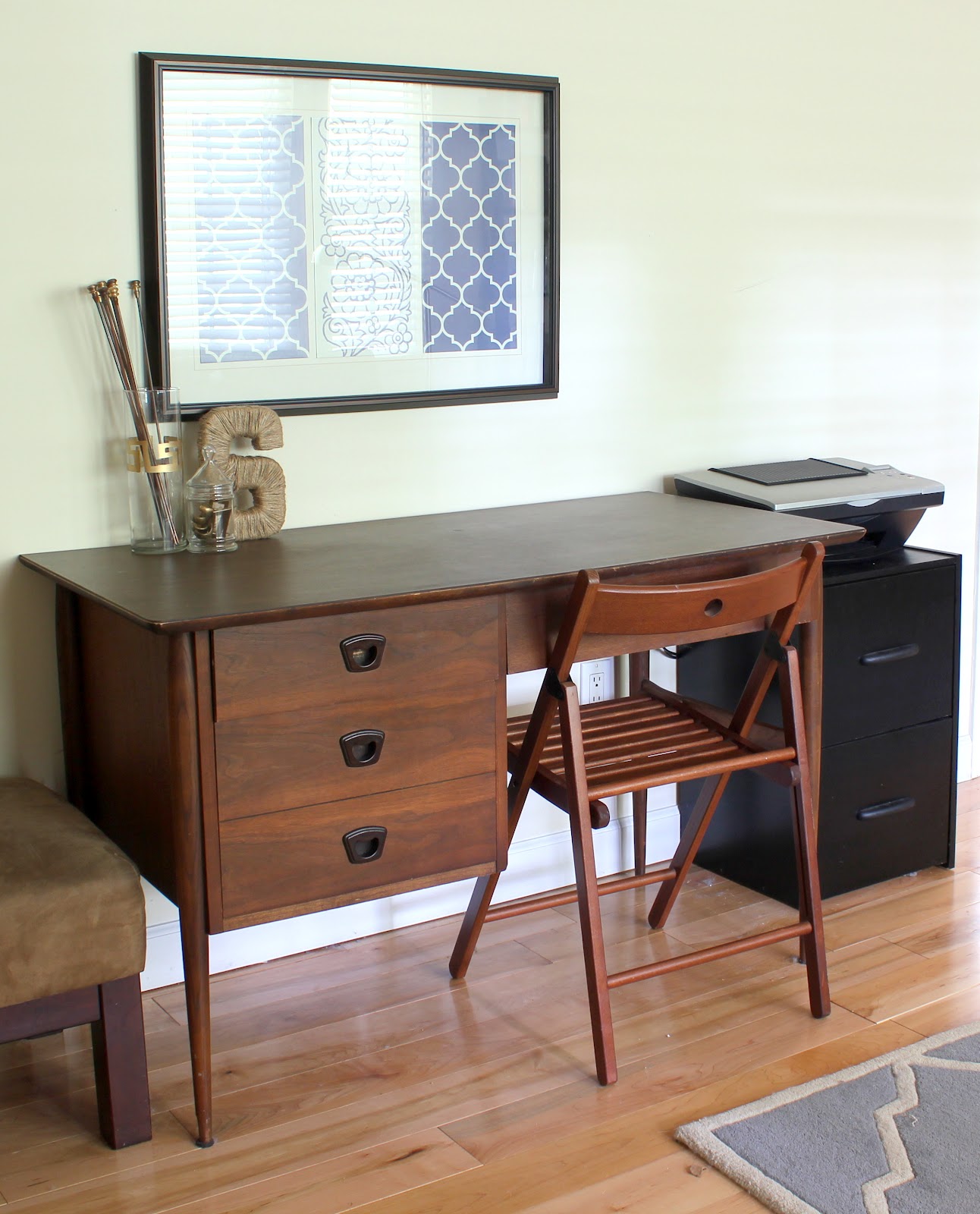 Mid-Century Desk Bargain Craigslist Find - Erin Spain