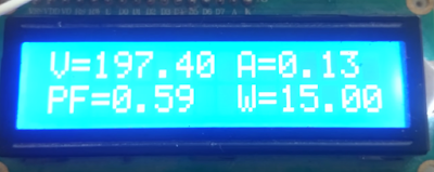 Arduino 220V AC Power meter using PZEM004T