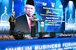 Maruf Amin Hadiri Global Muslim Business Forum 2023 