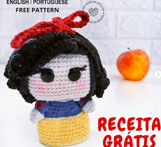 PATRON GRATIS BLANCANIEVES AMIGURMI 58139