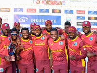 West Indies beat Sri Lanka by 5 wickets, win ODI series 3-0.