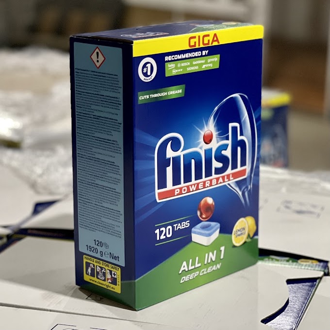 [ lethanhchinh ] Viên rửa bát Finish All-in-1 (6 chức năng)