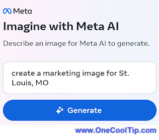 Generate an Imagine Meta Image