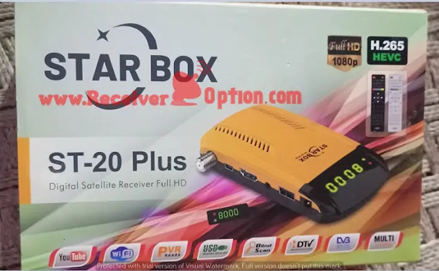 STAR BOX ST-20 PLUS SOFTWARE UPDATE V1.05 SEPTEMBER 07 2022