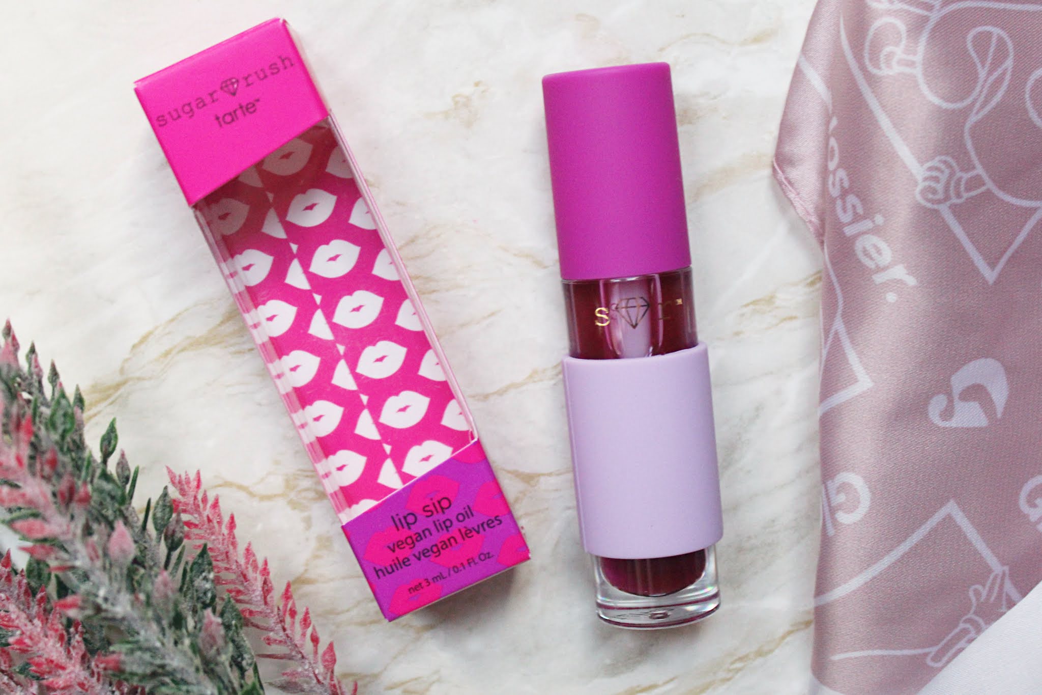 Tarte Sugar Rush Lip Sip Vegan Lip Oil Review