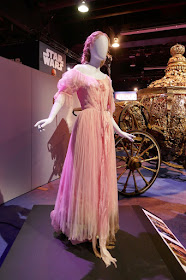 Lily James Cinderella pink dress