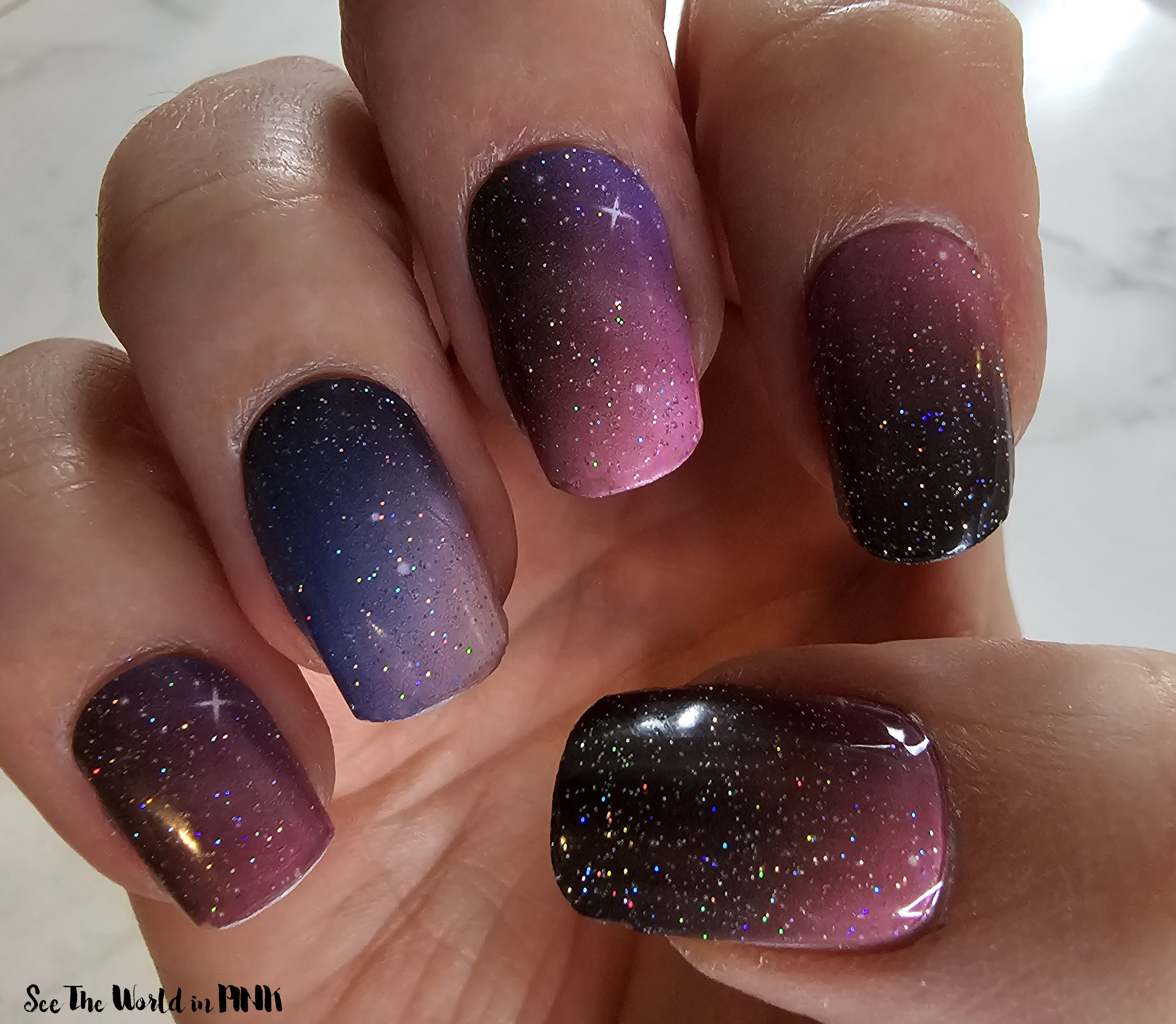 Manicure Monday - MoYou Far Far Away Gel Nail Strips