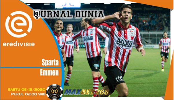 Prediksi Sparta vs Emmen, Sabtu 05 Desember 2020 Pukul 02.00 WIB