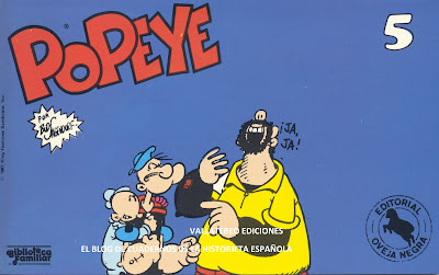 Popeye 5. Editorial La Oveja Negra, 1987