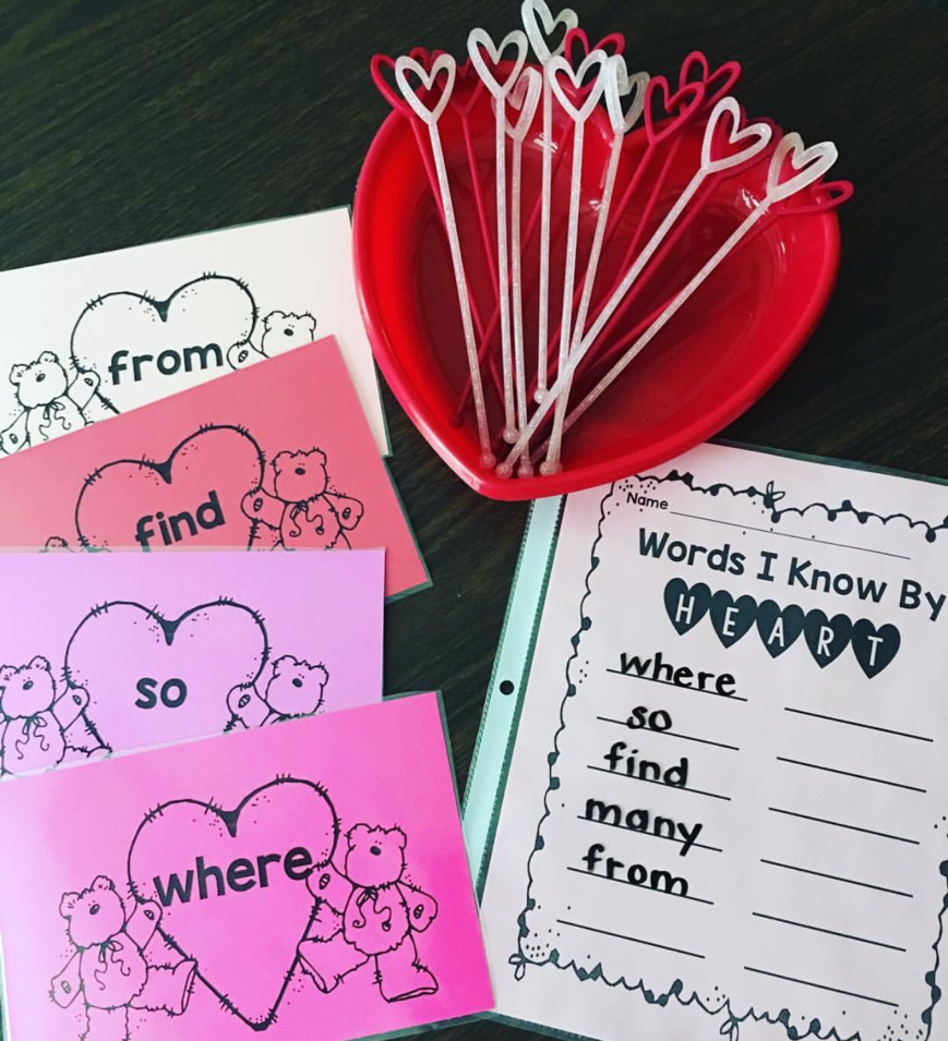 https://www.teacherspayteachers.com/Product/Words-I-Know-By-Heart-Freebie-2992042