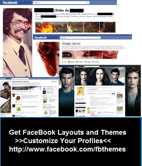facebook profile layouts,themes,banners and profile customization
