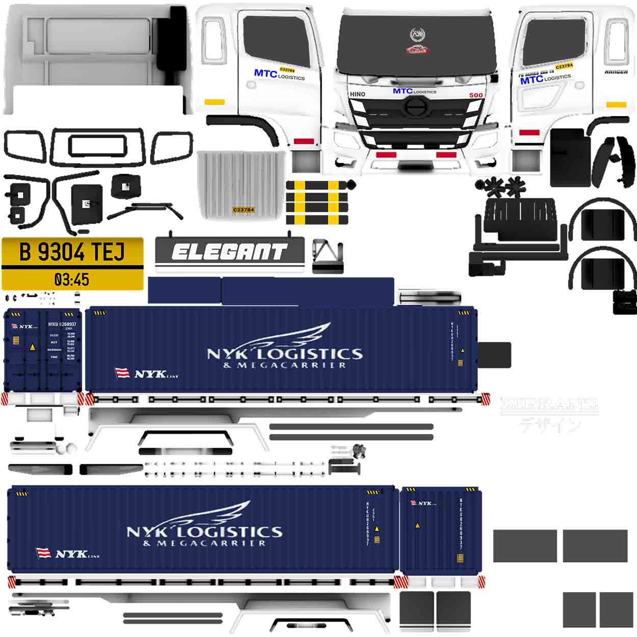 download mod bussid truck canter tanpa bak