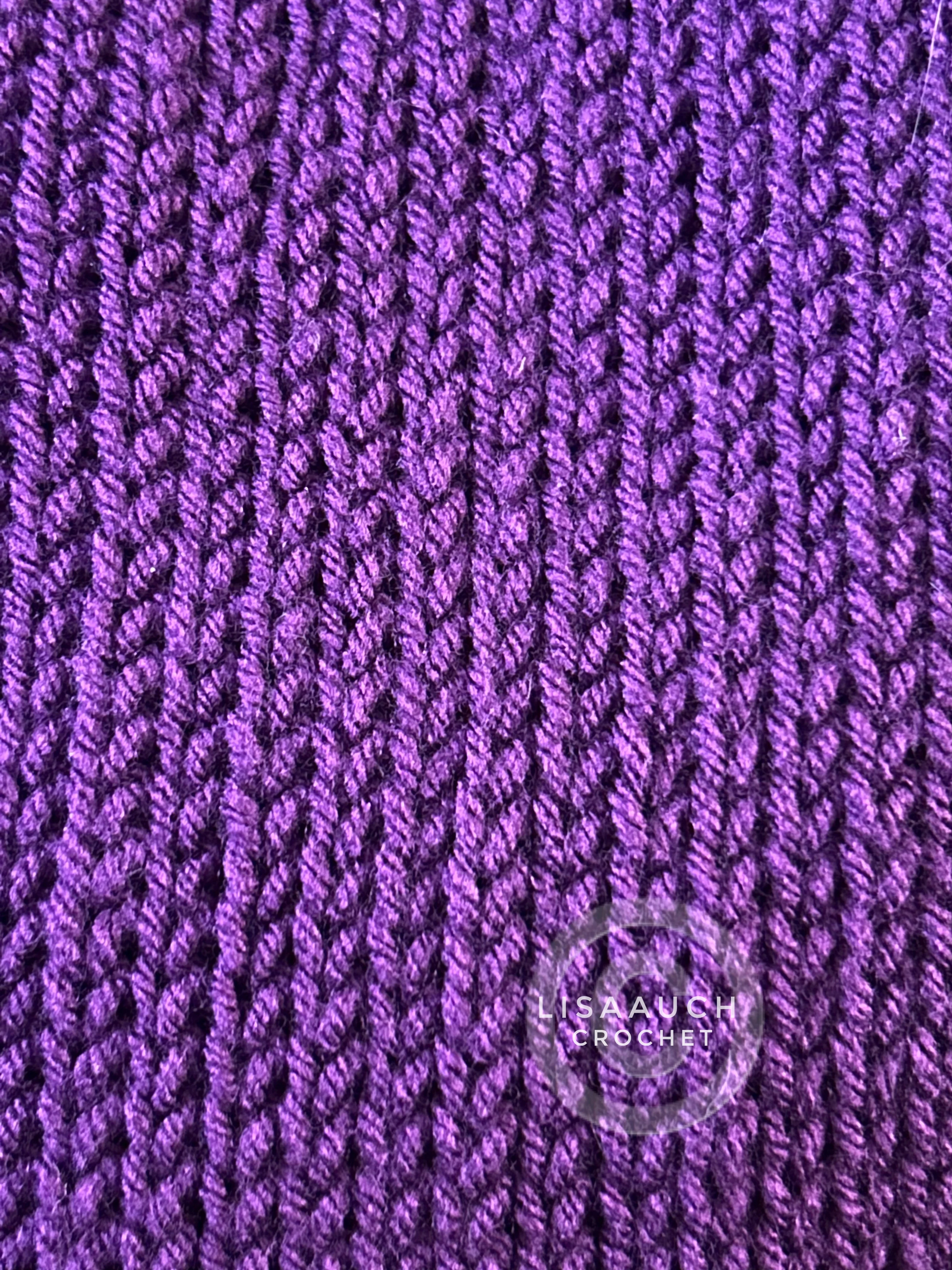 Crochet Knit Stitches Easy Crochet ribbing pattern