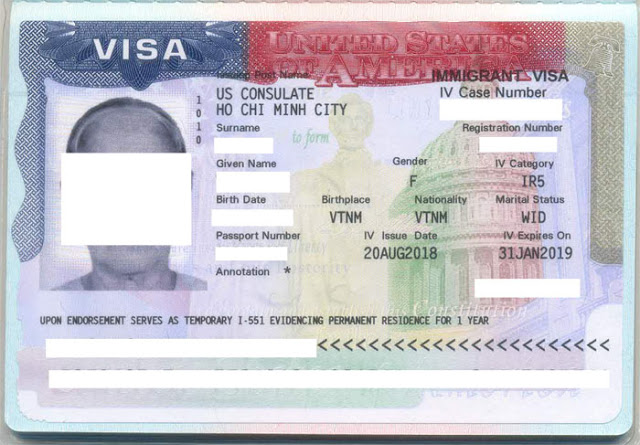 Nhận làm visa định cư Mỹ theo diện đoàn tụ gia đình