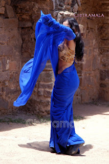 madhavi in saree