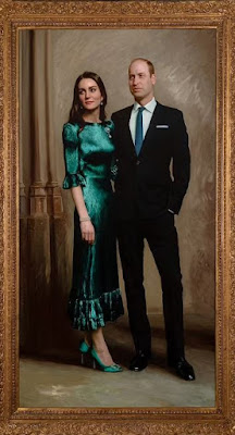 First joint official portrait of the Duke and Duchess of Cambridge
