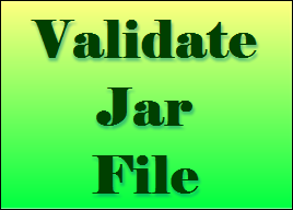 validateJarFile jar not loaded