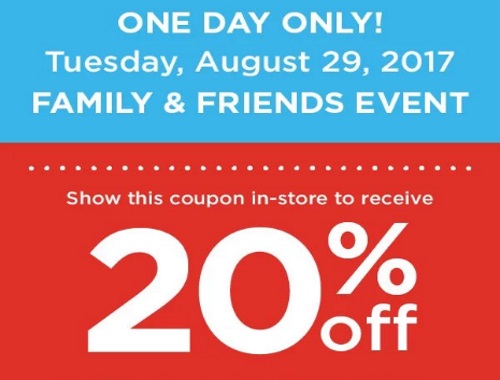 Shoppers Drug Mart Friends and Family Event 20% Off